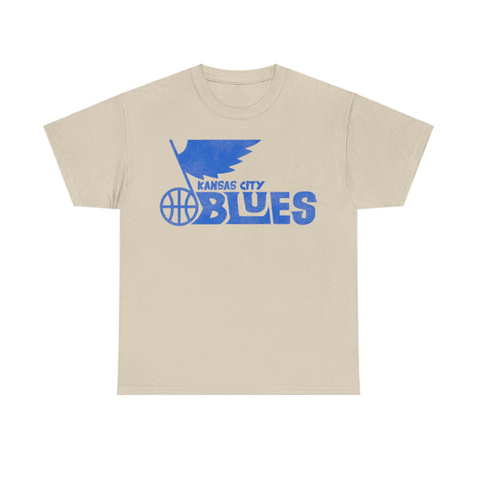 Kansas City Blues Basketball Team Nostalgic Retro T-shirt