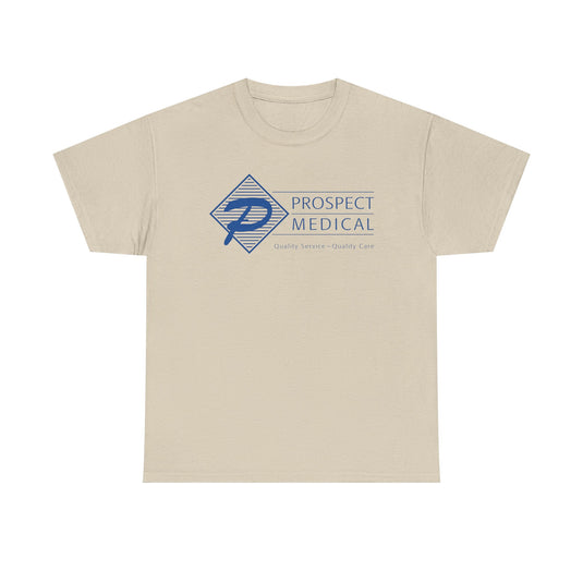 Prospect Medical T-Shirt Defunct Healthcare Company Bankrupt Logo Tee