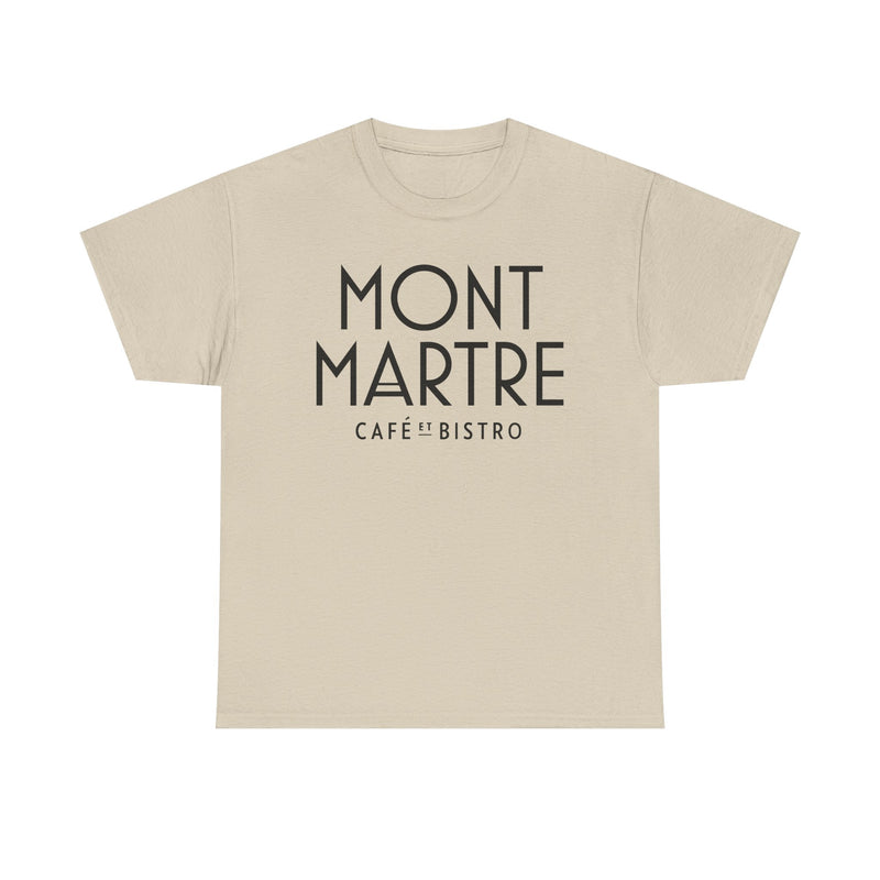 Load image into Gallery viewer, Café Montmartre T-Shirt - French Restaurant Industry Defunct Logo Tee
