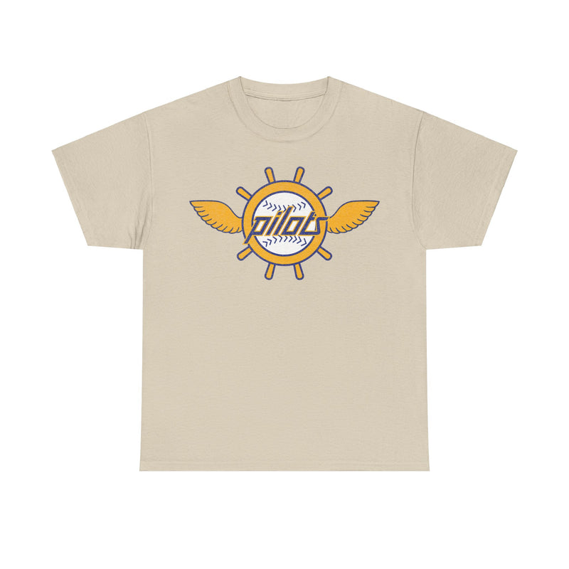 Load image into Gallery viewer, Seattle Pilots Gold Logo Nostalgic Retro Baseball Team T-shirt
