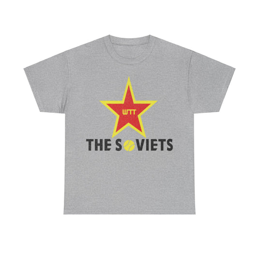 The Soviets Team Tennis Retro Nostalgic T-shirt