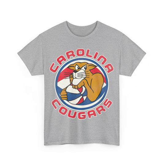 Carolina Cougars ABA Basketball Nostalgic Retro T-shirt