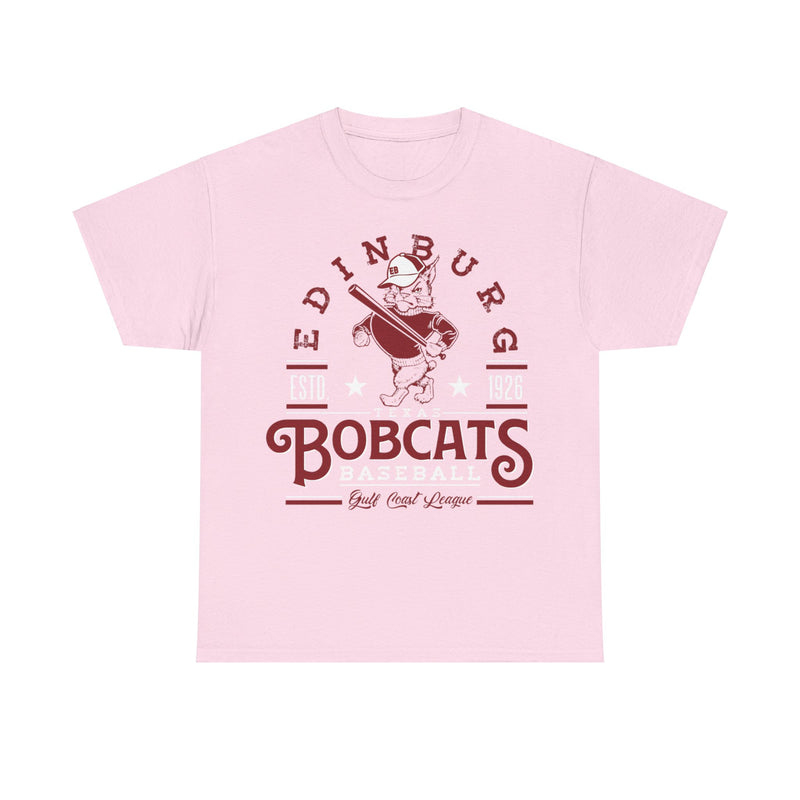 Load image into Gallery viewer, Edinburg Bobcats Est 1926 Texas Baseball T-shirt
