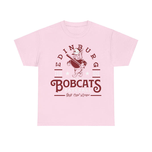 Edinburg Bobcats Est 1926 Texas Baseball T-shirt