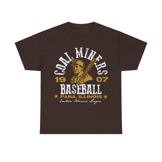 Pana Coal Miners Est 1907 Illinois Baseball T-shirt