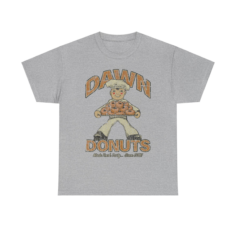 Load image into Gallery viewer, Dawn Donuts 1958 Bakery Restaurant Distressed Print T-shirt
