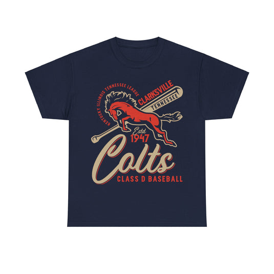 Clarksville Colts Est 1947 Tennessee Baseball T-shirt