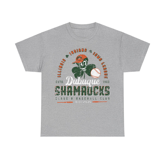 Dubuque Shamrocks Est 1903 Iowa Baseball T-shirt