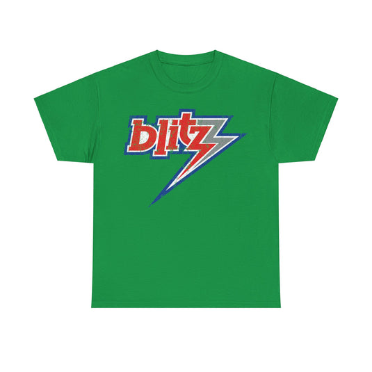 Chicago Blitz Logo Illinois Football Team T-shirt