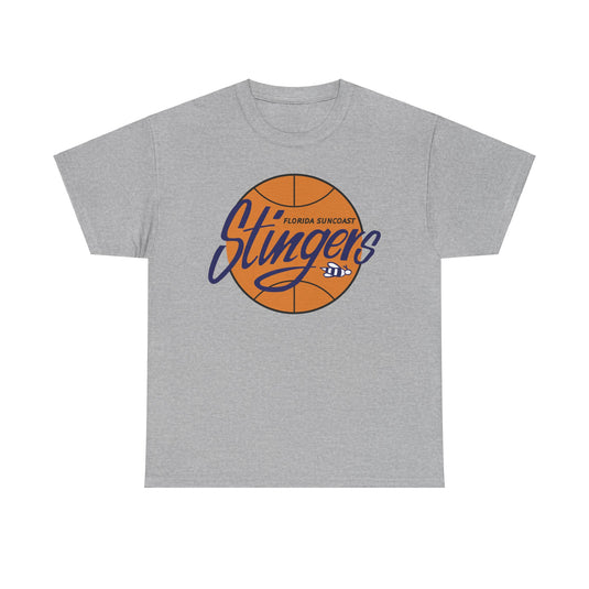 Florida Stingers CBA Basketball 1985-1986 T-shirt