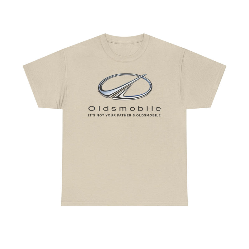 Load image into Gallery viewer, Oldsmobile It&#39;s Not Your Father&#39;s Oldsmobile Chrome Logo T-shirt

