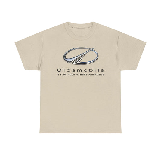 Oldsmobile It's Not Your Father's Oldsmobile Chrome Logo T-shirt