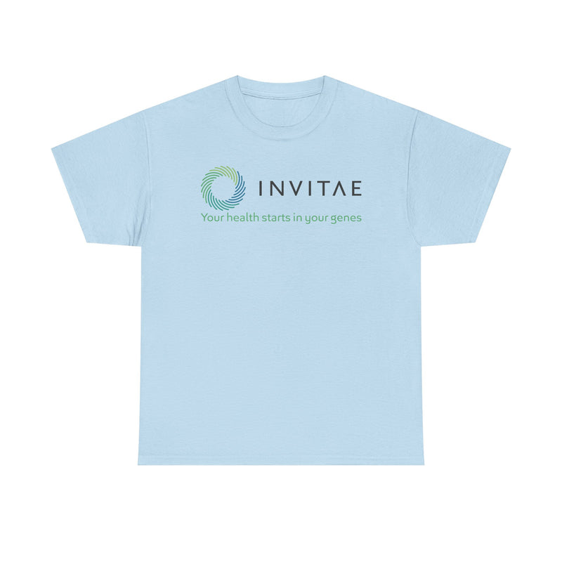 Load image into Gallery viewer, INVITAE Defunct Genetic Testing Health DNA T-Shirt Your Health Starts In Genes Tee
