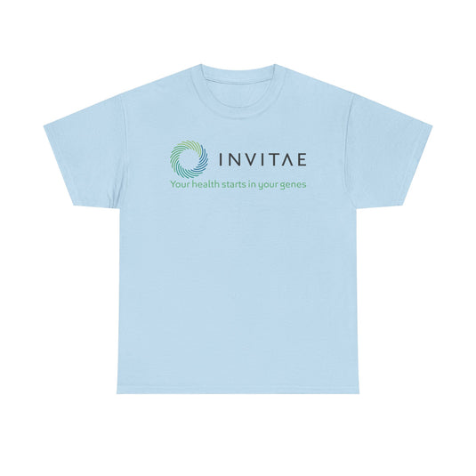 INVITAE Defunct Genetic Testing Health DNA T-Shirt Your Health Starts In Genes Tee