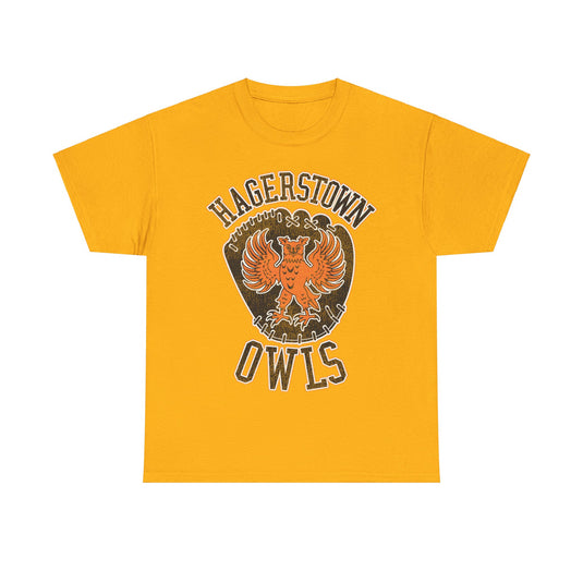 Hagerstown Owls Maryland Baseball Team T-shirt