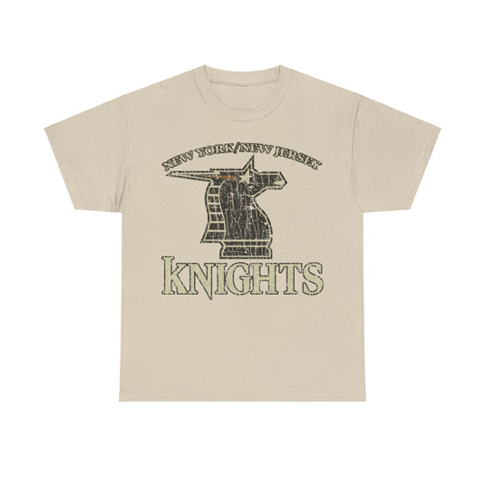 New York New Jersey Knights Football Team T-shirt