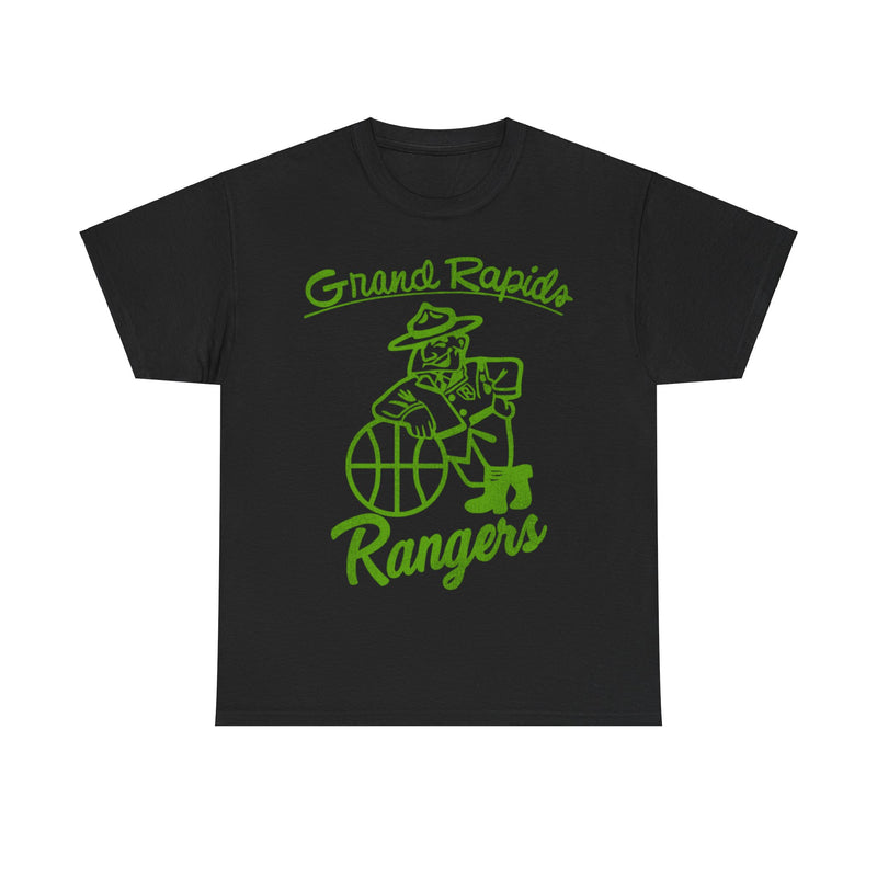 Load image into Gallery viewer, Grand Rapids Rangers Basketball Team Nostalgic Logo T-shirt
