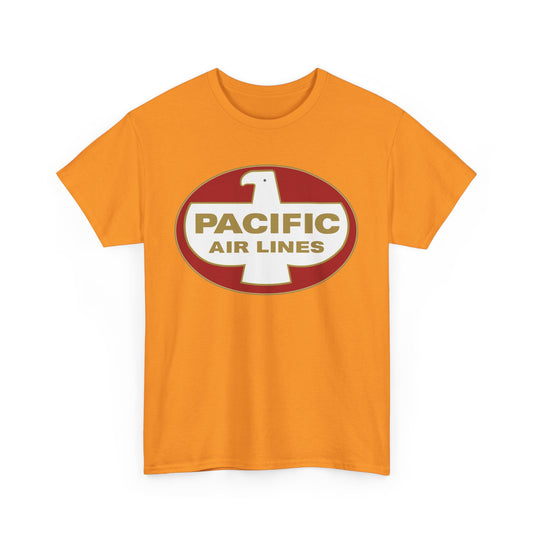 Pacific Air Lines Eagle Shield Logo Vintage West Coast Aviation T-shirt