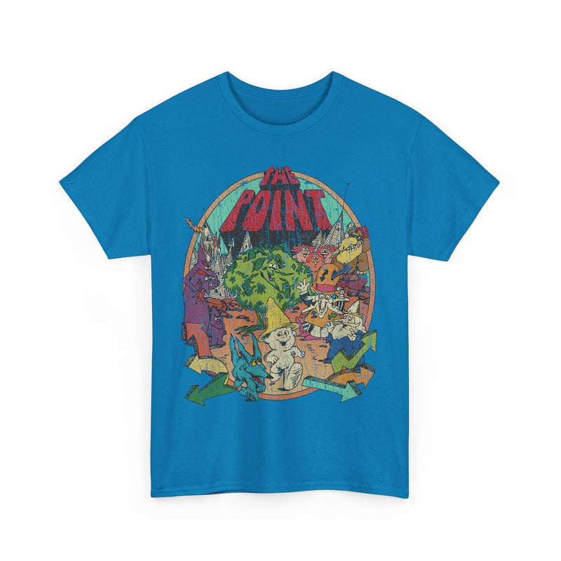 Load image into Gallery viewer, The Point 1971 Animated Kid&#39;s Adventure  Fanstasy Bedtime Story Movie T-shirt
