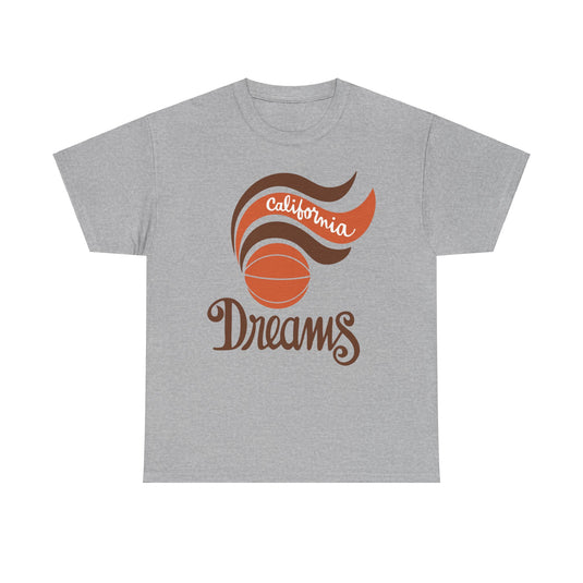 California Dreams Womens Professional Basketball League '79-80 T-shirt