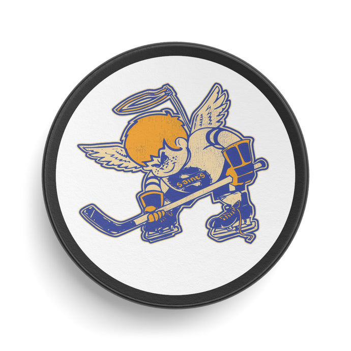 Minnesota Fighting Saints Ice Hockey Puck