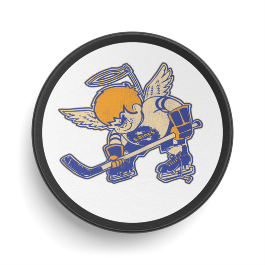 Minnesota Fighting Saints Ice Hockey Puck