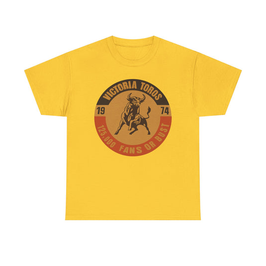 Victoria Toros Texas League Baseball 1974 T-shirt