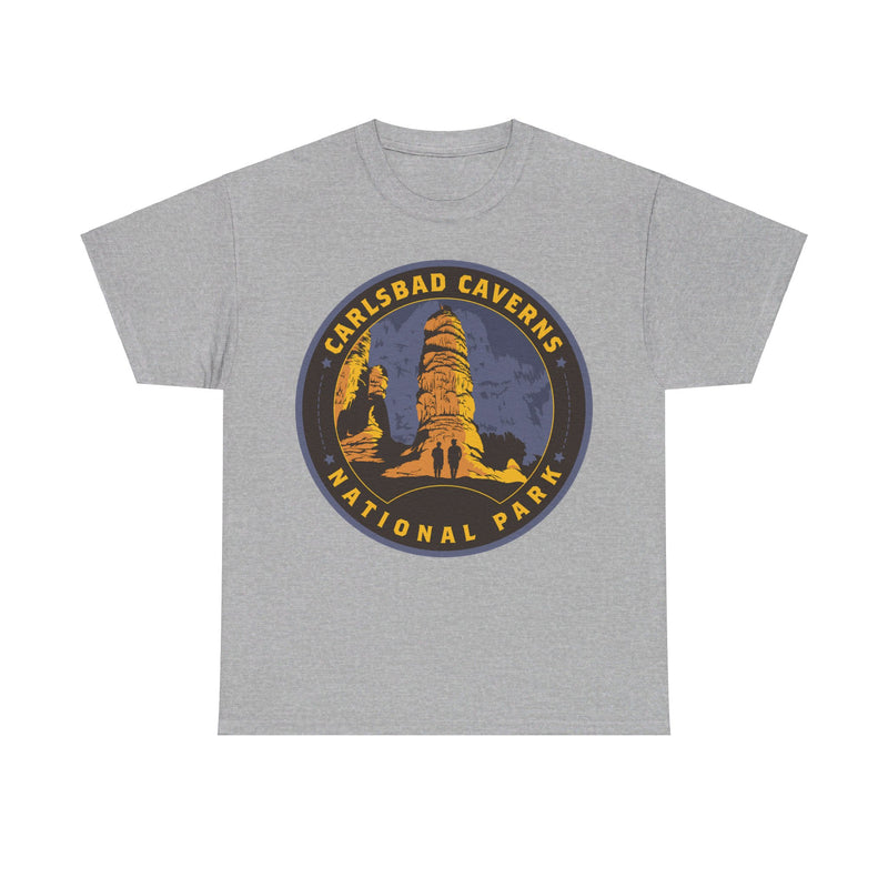 Load image into Gallery viewer, Carlsbad Caverns National Park New Mexico Round Logo T-shirt
