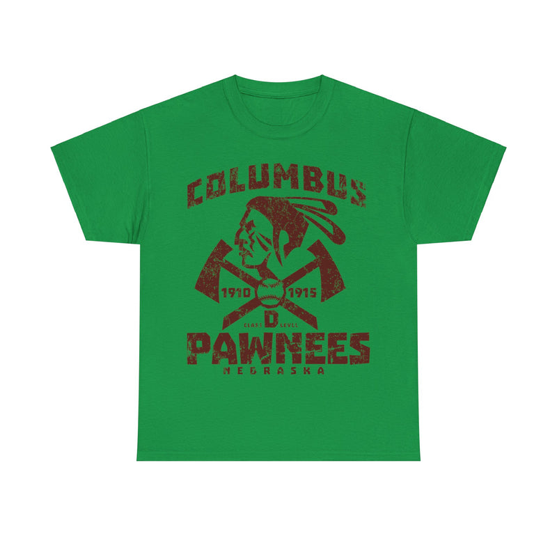 Load image into Gallery viewer, Columbus Pawnees Est 1910 Nebraska Baseball T-shirt
