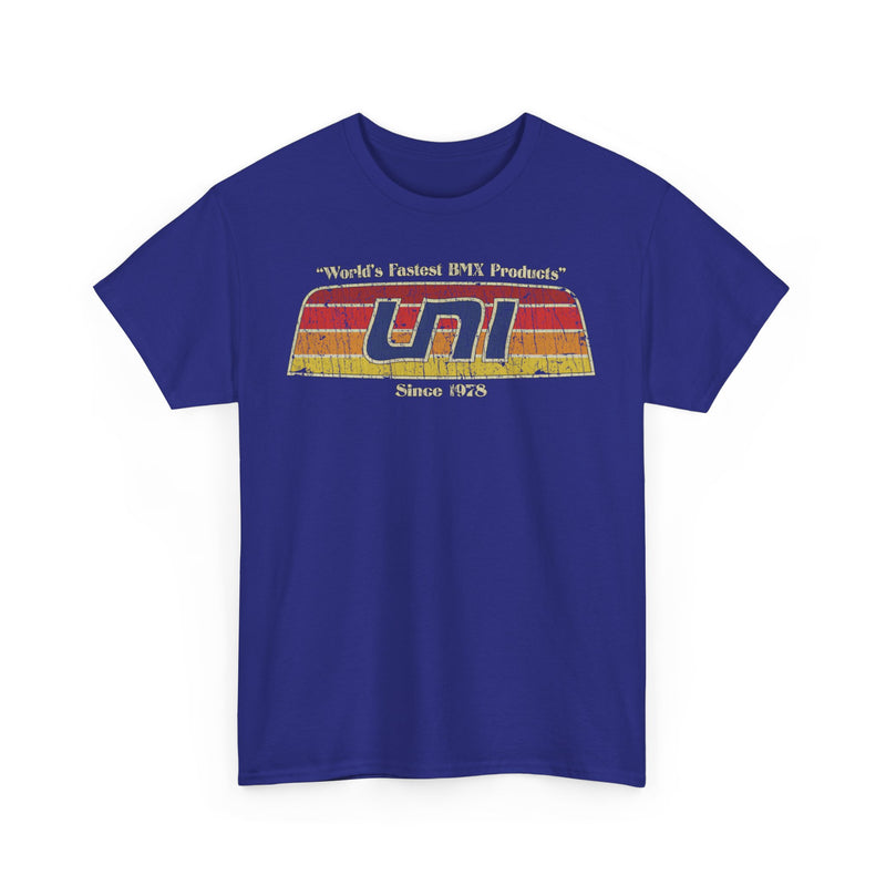 Load image into Gallery viewer, UNI BMX 1978 California Bicycle Seats Racing T-shirt
