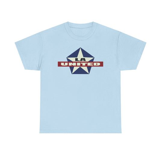 LA United Continental Indoor Soccer League California 1993 T-shirt