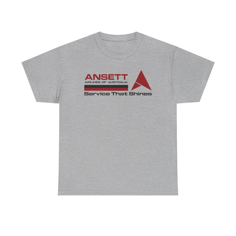 Load image into Gallery viewer, Ansett Airlines of Australia Red Triangle Service That Shines T-shirt

