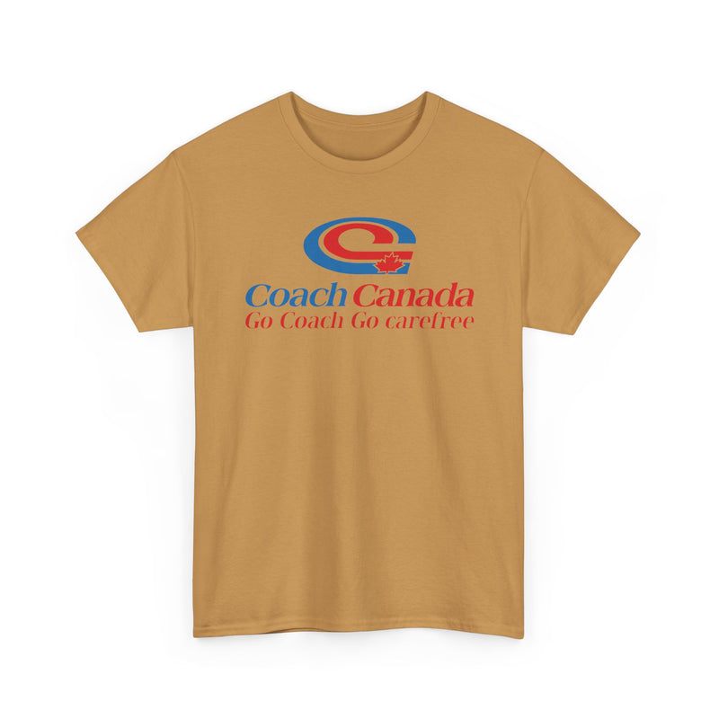 Load image into Gallery viewer, Coach Canada Go Coach Go Carefree Logo Graphic T-Shirt Rare Defunct Brand Tee
