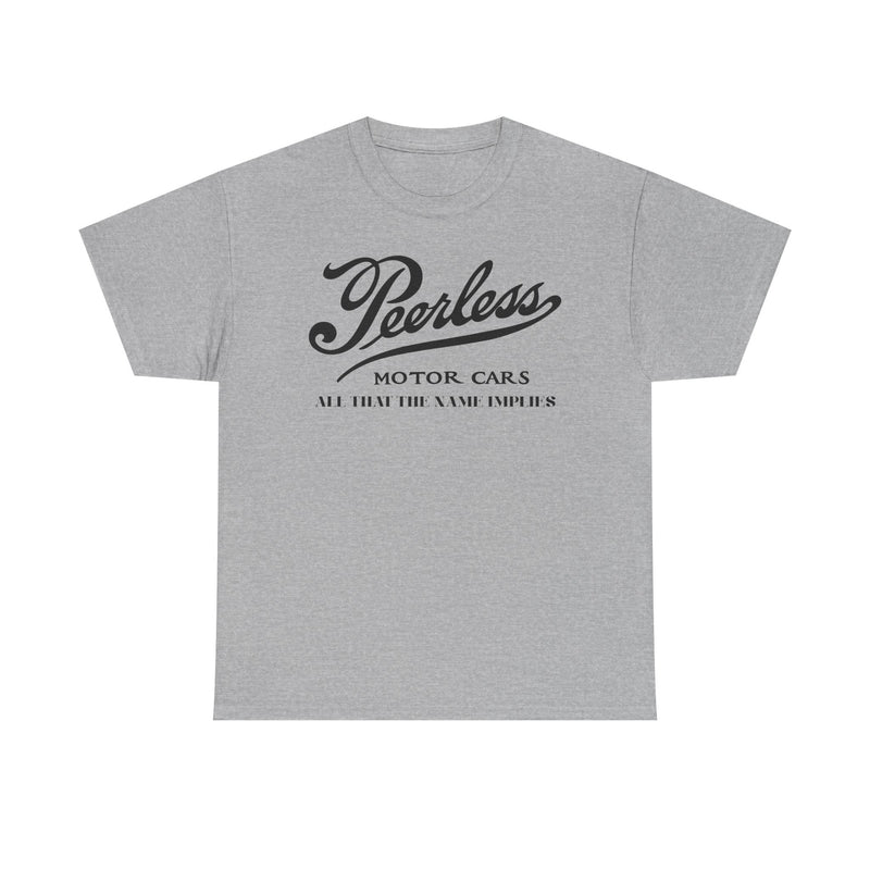Load image into Gallery viewer, Peerless Motor Cars All That The Name Implies Vintage Logo T-shirt
