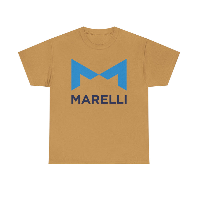 Load image into Gallery viewer, Marelli Holdings T-Shirt - Automotive Parts Manufacturing Industry Logo
