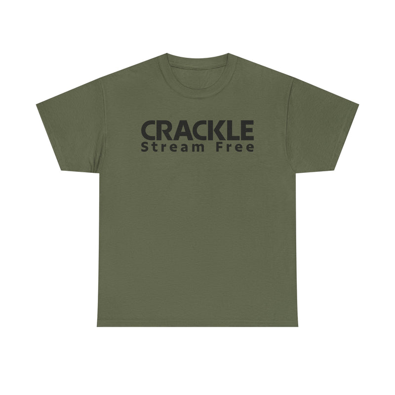 Load image into Gallery viewer, Crackle T-Shirt Defunct Streaming Service Stream Free Entertainment Platform Tee
