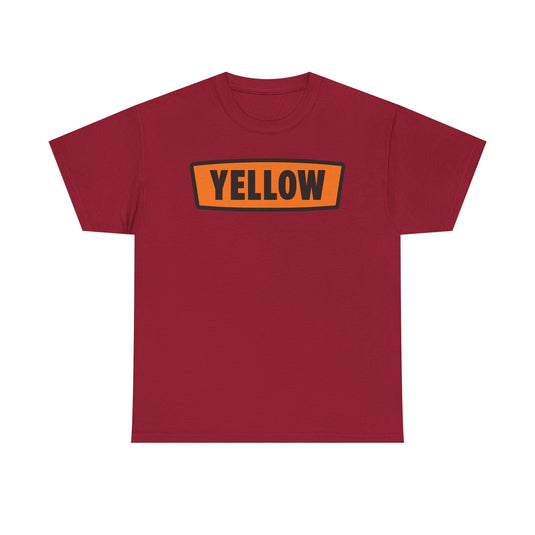 Yellow T-Shirt - Trucking Industry Bankrupt Logo Tee