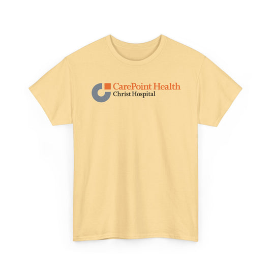 CarePoint Health Logo Jersey City Hospital Graphic T-Shirt Rare Defunct Brand Tee