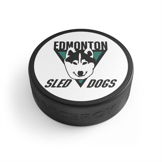 Edmonton Sled Dogs Roller International Canada 1994 Hockey Puck