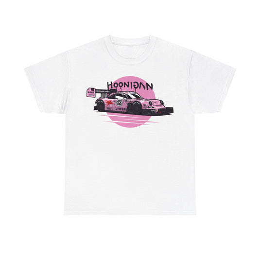 Pink Hoonipigasus Hoonigan Pikes Peak Race Car T-shirt