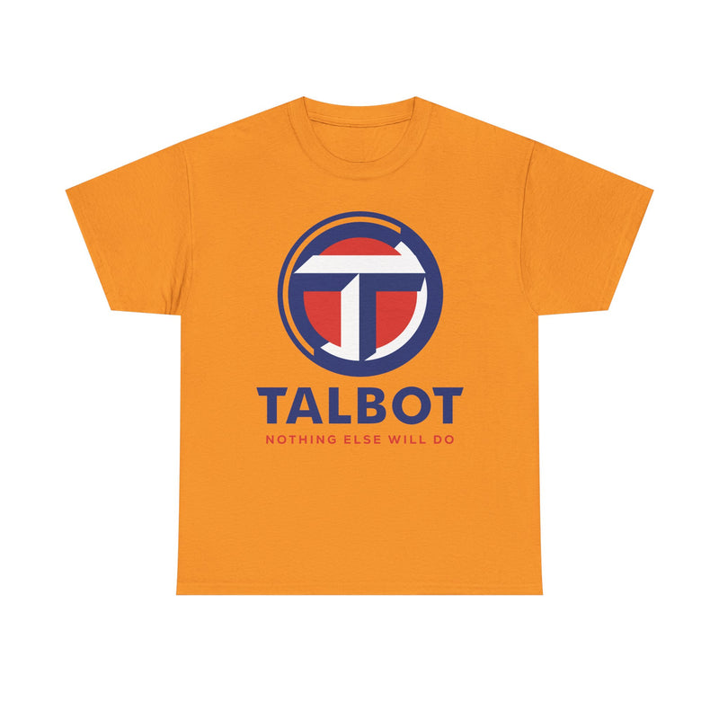 Load image into Gallery viewer, Talbot Nothing Else Will Do Classic British Car Logo Vintage T-shirt
