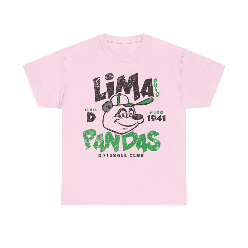 Load image into Gallery viewer, Lima Pandas Est 1941 Ohio Baseball T-shirt
