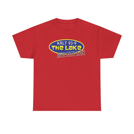 KRLT 93.9 The Lake T-Shirt - Radio Station Logo Tee - Rock Music
