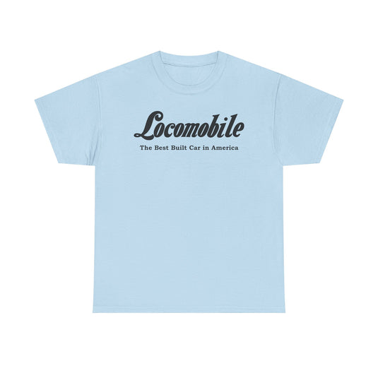 Locomobile The Best Built Car in America Vintage Script T-shirt