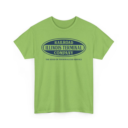 Illinois Terminal Personalized Service Railroad Logo Train T-Shirt