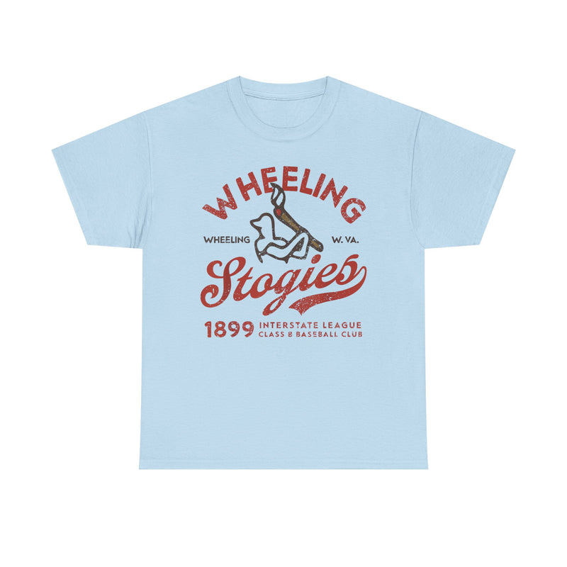 Load image into Gallery viewer, Wheeling Stogies West Virginia Nostalgic Retro Baseball Team T-shirt
