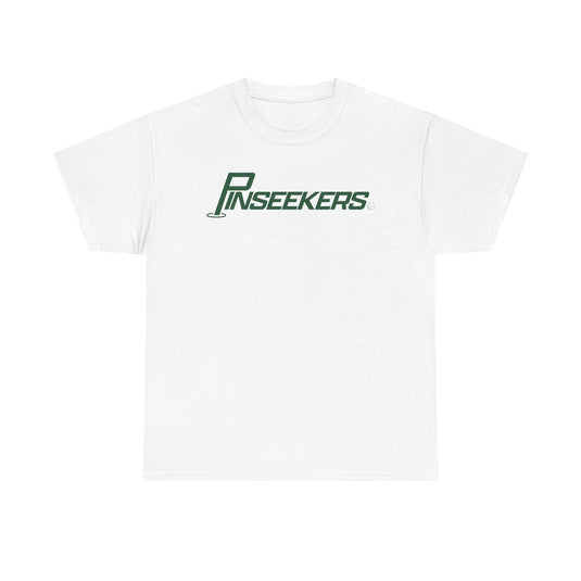 DeForest PinSeekers T-Shirt Defunct Golf Course Bankrupt Company Logo Tee