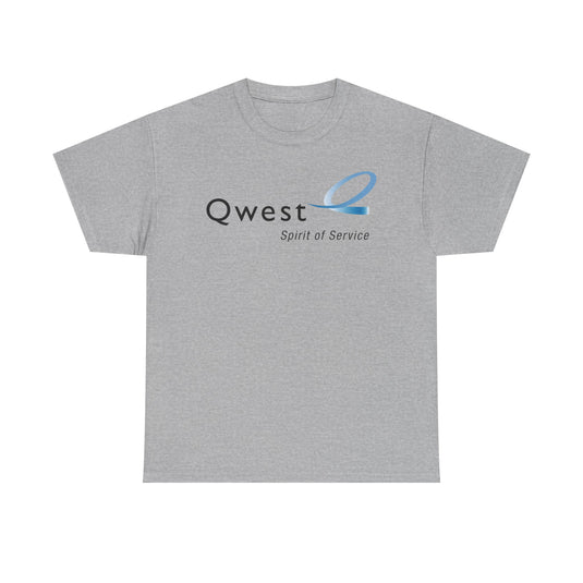 Qwest Spirit of Service Telecommunications Company Logo T-Shirt