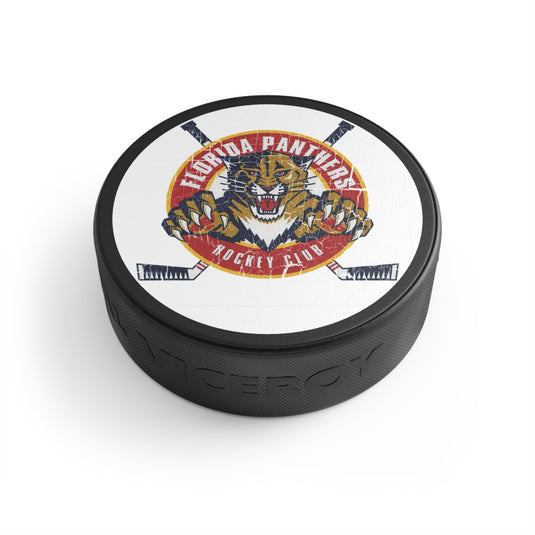 Florida Panthers Red Logo Hockey Puck
