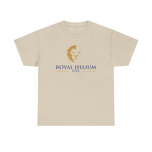 Royal Helium Ltd T-Shirt Bankrupt Helium Company Defunct Logo Tee